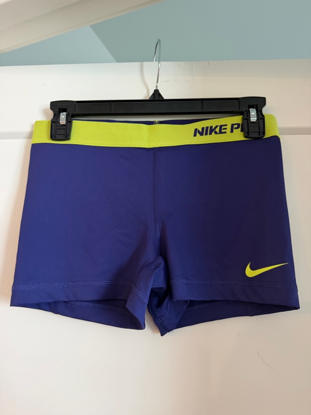 Nike 3” Pro Shorts, Purple, Size M